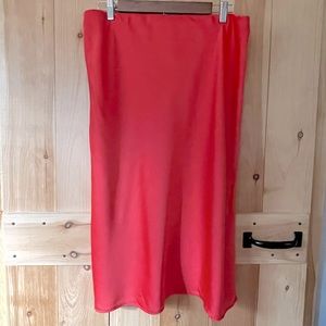 Coral Maxi skirt, Large L